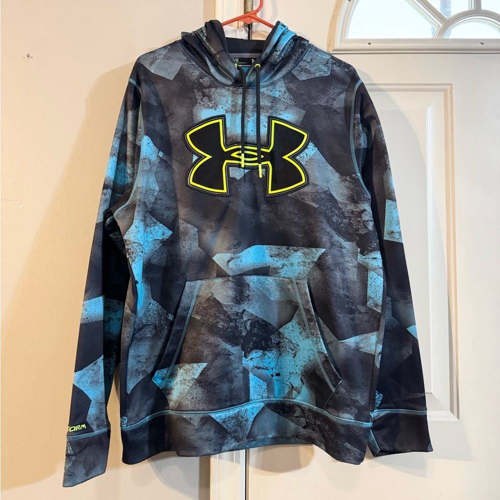 Under Armour Storm Blue Hoodir